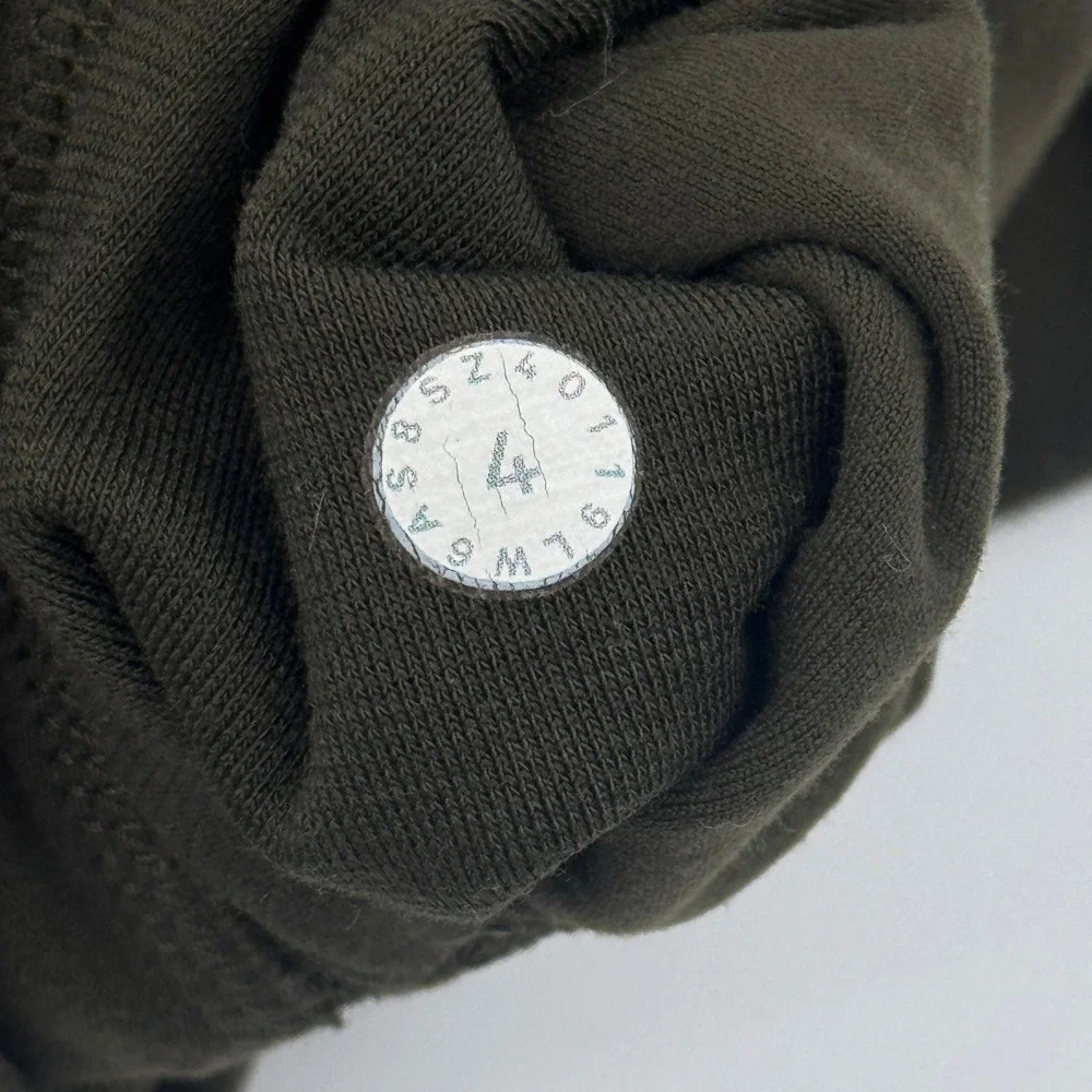 Lululemon Align Crop 21" Leggings – Dark Olive Nulu – Size 4 - Picture 8 of 9